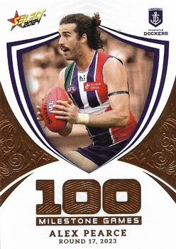 2024 Select AFL Footy Stars - Milestone Games #MG36 Alex Pearce Front